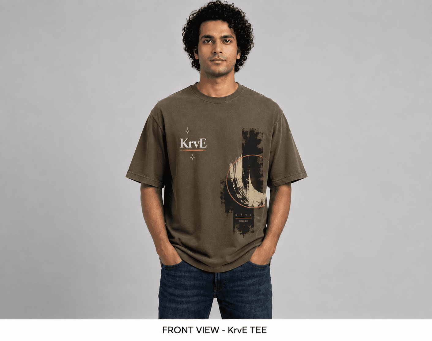 KrvE Signature Oversized Tee